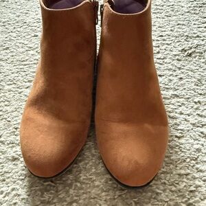 Girls Tan Ankle Boots